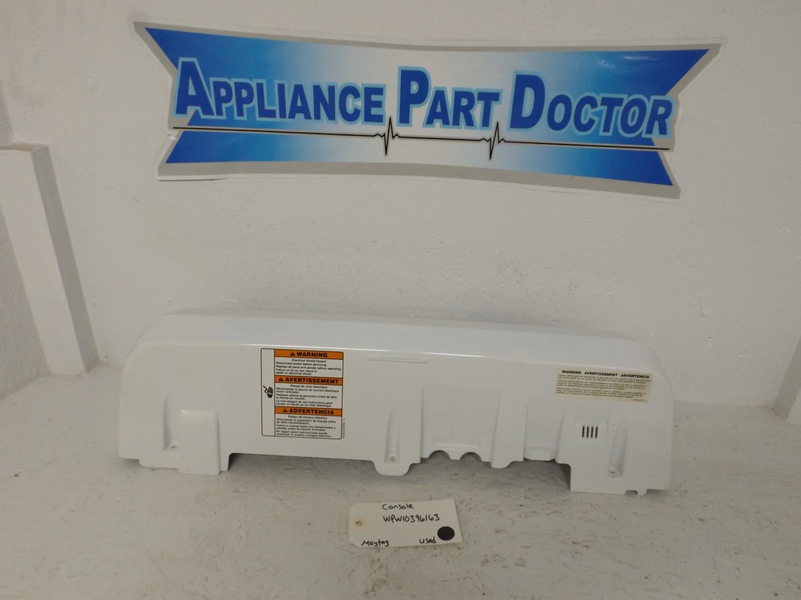 Maytag Washer WPW10396163 Console Used Maytag Washer WPW10396163 Console Used